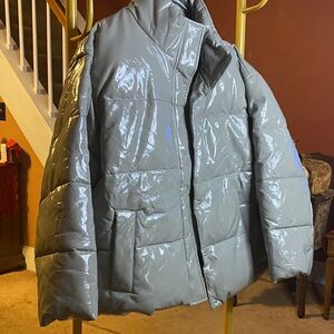 ASOS design Gray Puffer Jacket